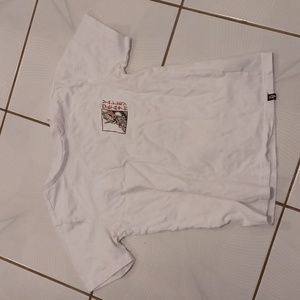 4/$40 White Death Valley Tee - Size Small (7/8, Youth)